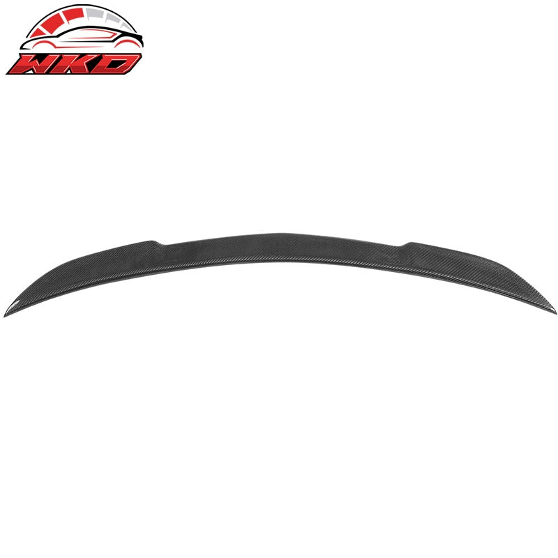 Fits 20-26 Cadillac CT5 CS Style Real Carbon Fiber Rear Trunk Spoiler Tail Wing
