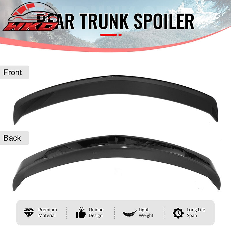 For 20-26 Cadillac CT5 V Blackwing Style Gloss Black Rear Trunk Spoiler Wing ABS