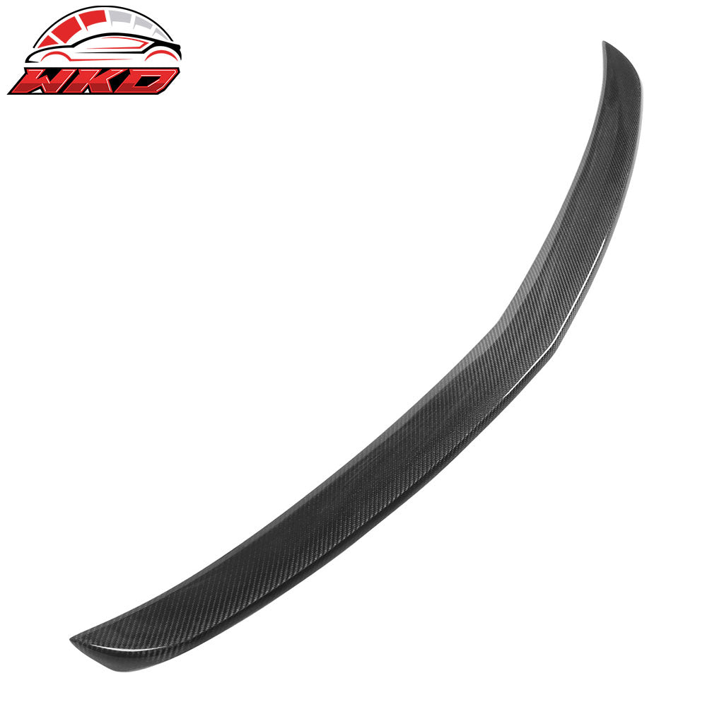 Fits 20-25 Cadillac CT5 OE Style Rear Trunk Spoiler Wing Lip Real Carbon Fiber