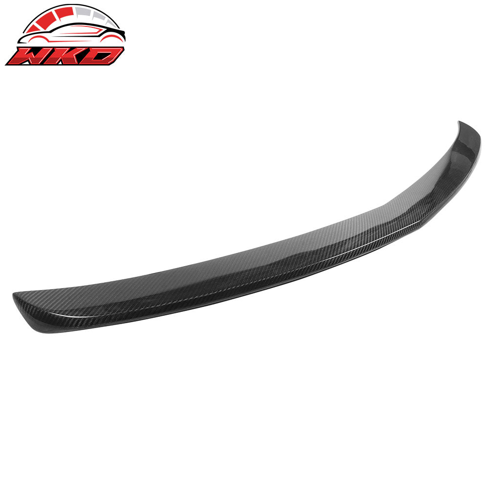 Fits 20-25 Cadillac CT5 OE Style Rear Trunk Spoiler Wing Lip Real Carbon Fiber