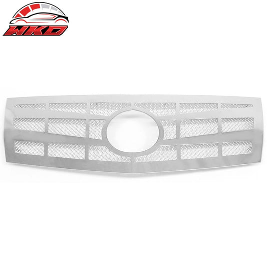 Wholesale 08-13 Cadillac CTS Front Bumper Upper Mesh Grille Insert Assembly Chrome
