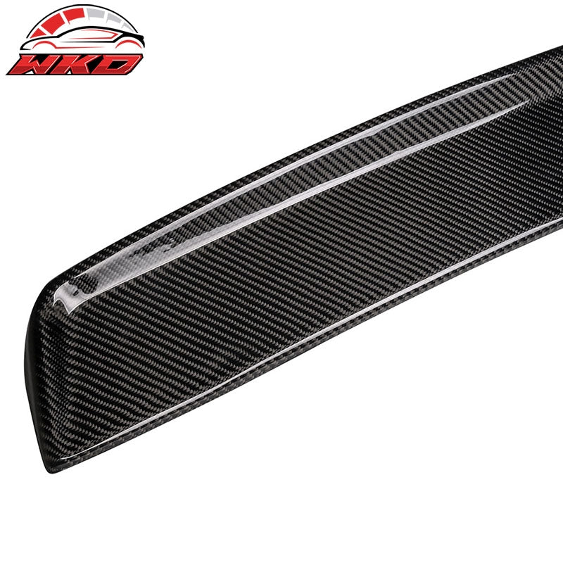 Fits 03-07 Cadillac CTS OE Style Carbon Fiber CF Flash Mount Rear Trunk Spoiler