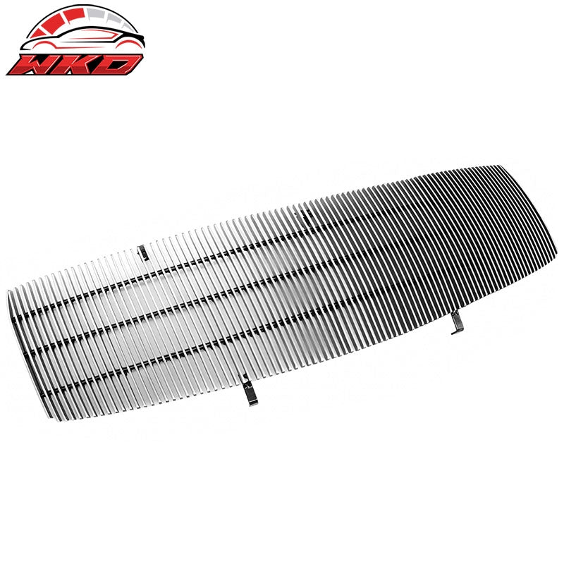 Fits 2002-2006 Cadillac Escalade Vertical Style Front Bumper Hood Grille Chrome