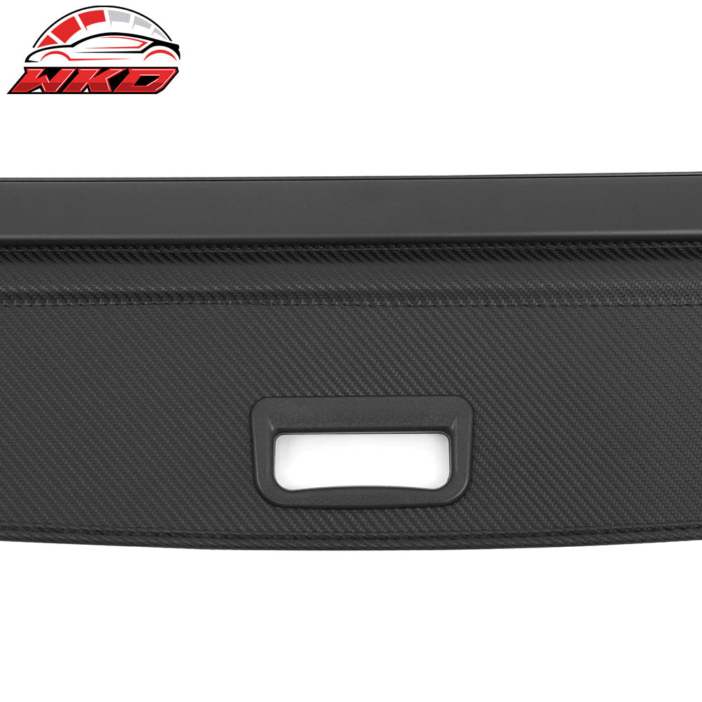 Fits 25-26 Cadillac Optiq Carbon Fiber Print Retractable Rear Trunk Cargo Cover