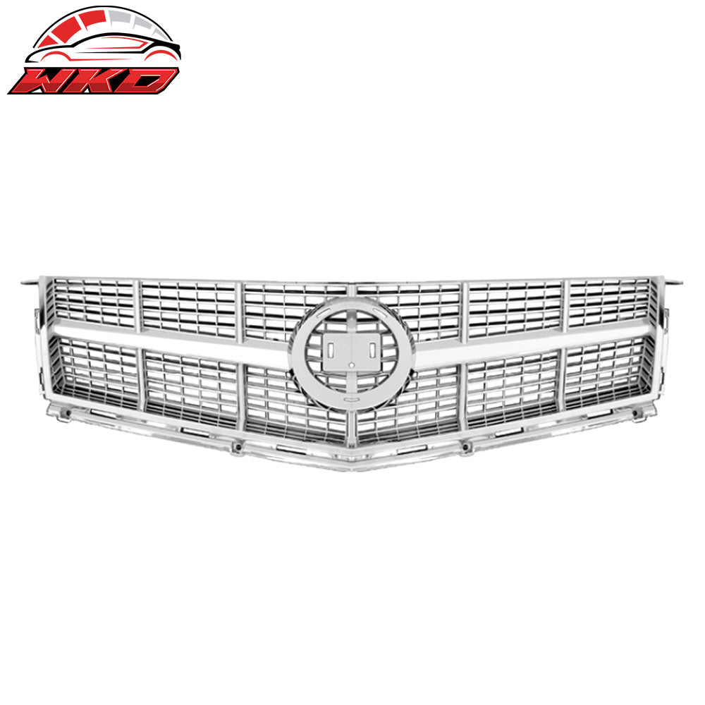 Wholesale 10-12 Cadillac SRX OE Style Front Bumper Upper Mesh Grille Guard Chrome ABS