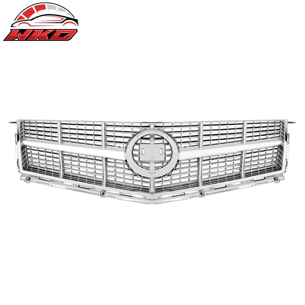 Wholesale 10-12 Cadillac SRX OE Style Front Bumper Upper Mesh Grille Guard Chrome ABS