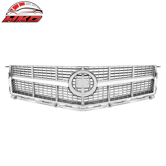 Wholesale 10-12 Cadillac SRX OE Style Front Bumper Upper Mesh Grille Guard Chrome ABS