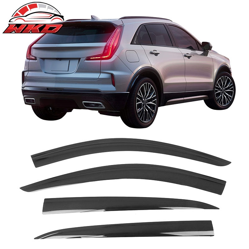 Wholesale 19-25 Cadillac XT4 Low Profile Style Tape on Window Visors Vent Deflector