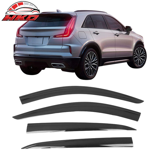 Wholesale 19-25 Cadillac XT4 Low Profile Style Tape on Window Visors Vent Deflector