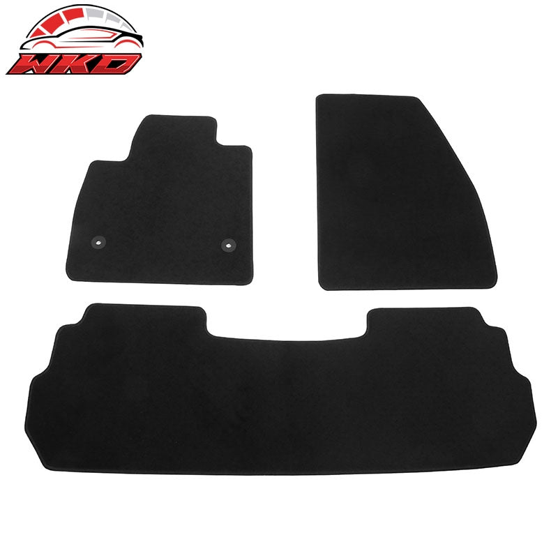 Wholesale 17-26 Cadillac XT5 Black Nylon Floor Mats Front Rear Custom Carpets Liner
