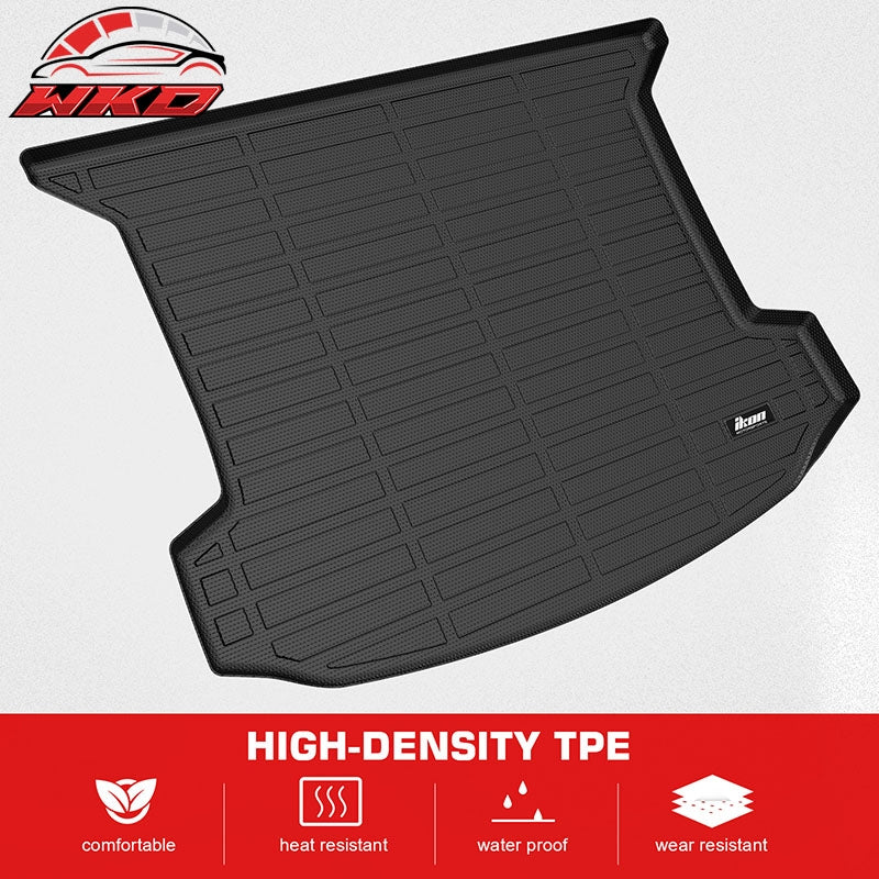 Fits 17-26 Cadillac XT5 TPE All Weather Waterproof 3D Floor Liners + Trunk Mats