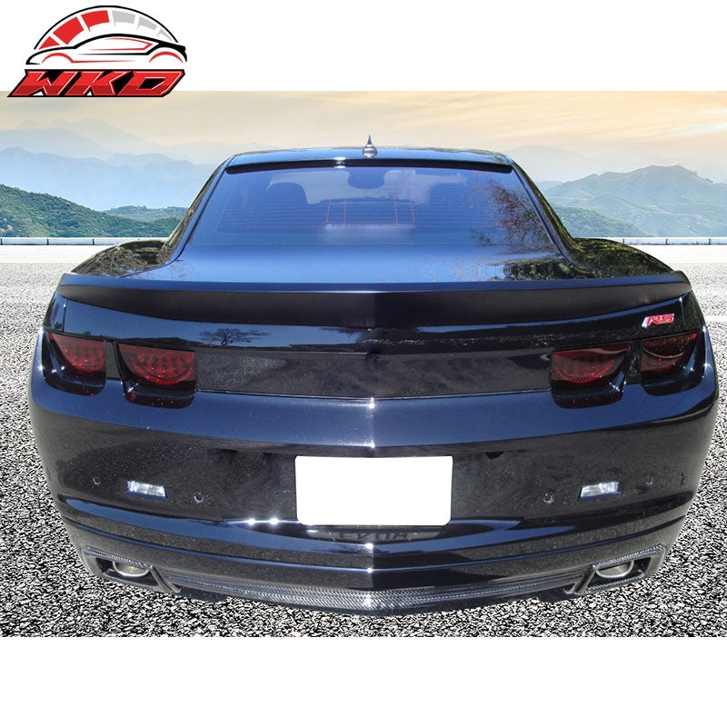 Fits 10-13 Chevrolet Camaro Coupe ZL1 Style Rear Trunk Spoiler W/LED Matte Black