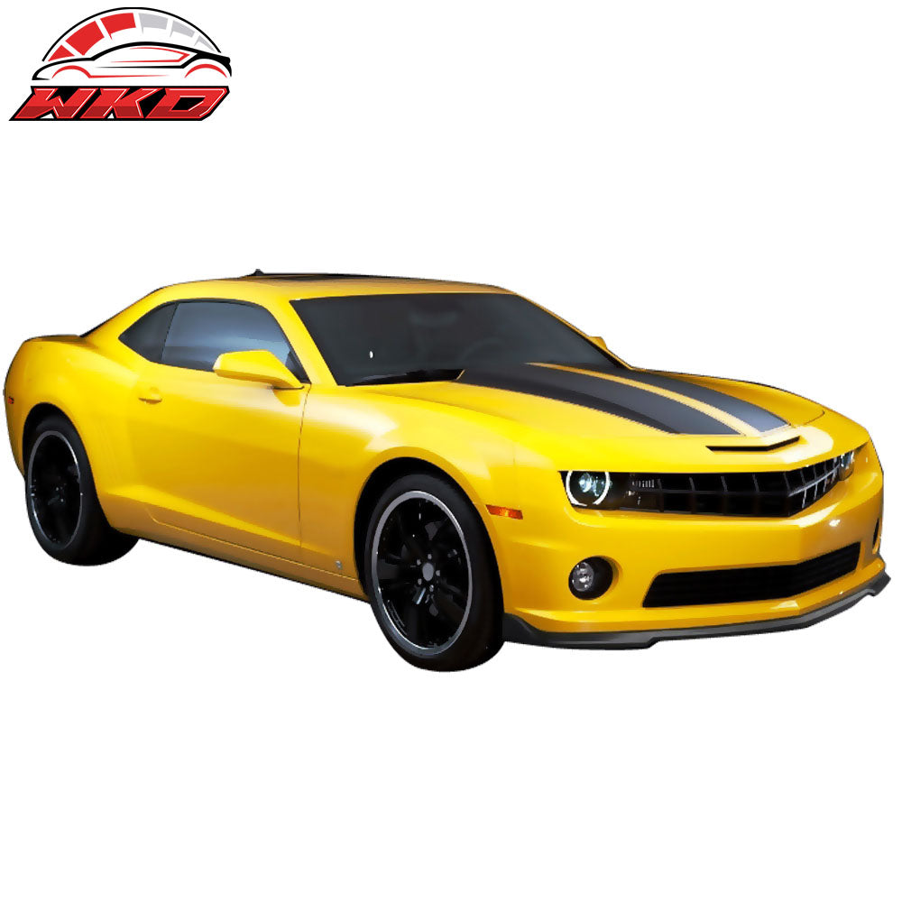 Fits 10-13 Chevy Camaro V8 SS 2Dr CS Style Front Bumper Lip Spoiler - PU