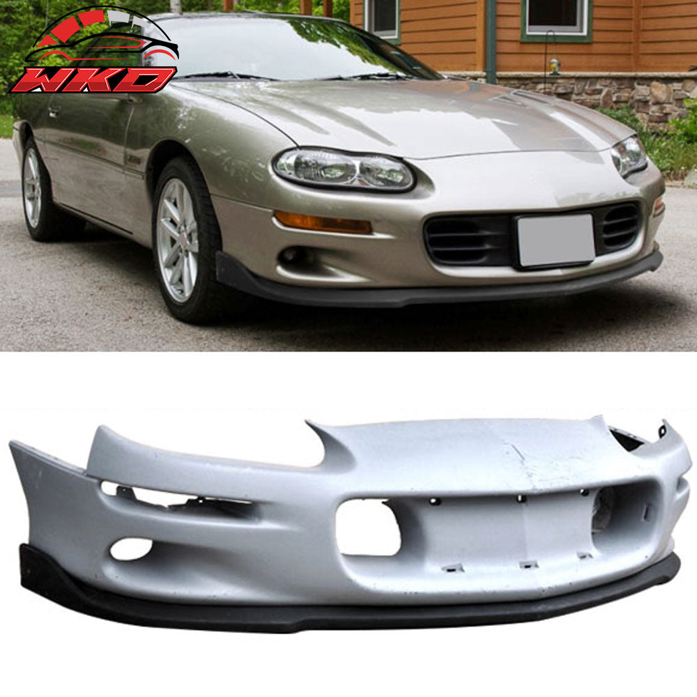 Fits 98-02 Chevy Camaro 2Dr CS Style Front Bumper Lip Spoiler - PU