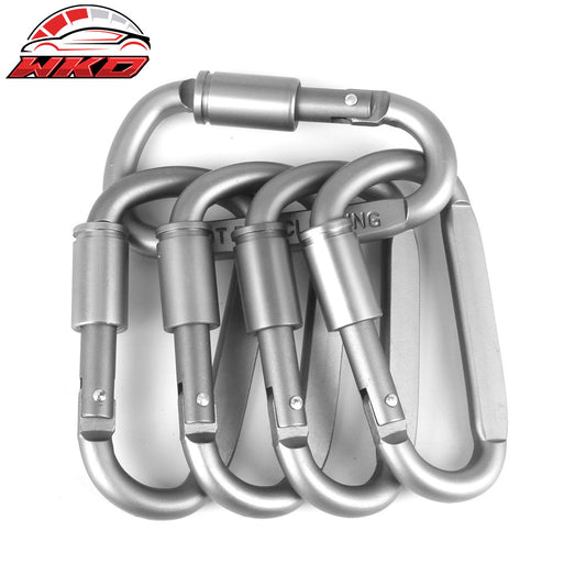 Wholesale Camping Outdoor Alloy D-ring Screw Lock Buckle Carabiners 5PC - Bulk Orders & Dealer Pricing Available