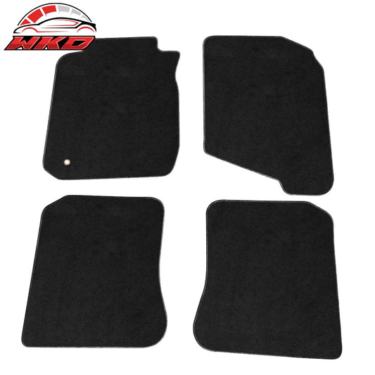1998-02 Toyota Corolla 4PCS Auto Car Front Rear Floor Mats Carpet Black Nylon | Wholesale - Wikond Auto