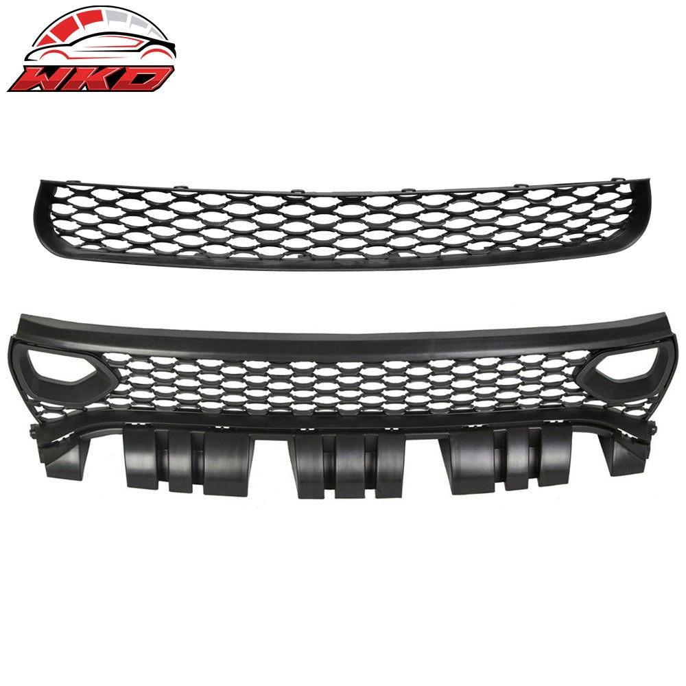 Wholesale 15-23 Dodge Charger SRT Style Upper & Lower Grilles w/ Air Ducts 2PC - PP