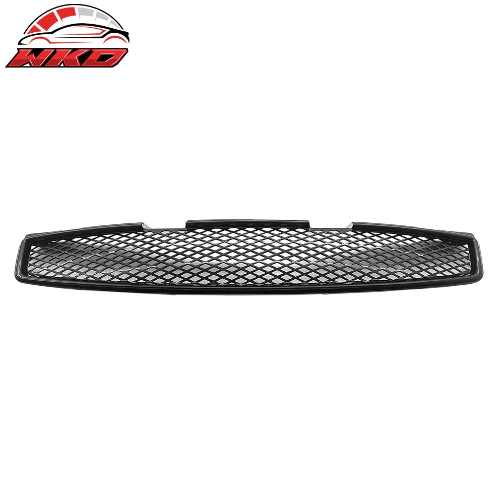 Fits 03-07 Infiniti G35 Coupe 2DR Unpainted Front Bumper Upper Radiator Grille