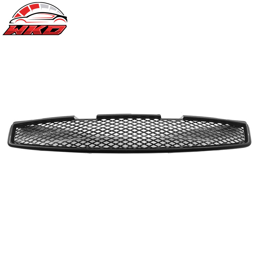 Fits 03-07 Infiniti G35 Coupe 2DR Unpainted Front Bumper Upper Radiator Grille