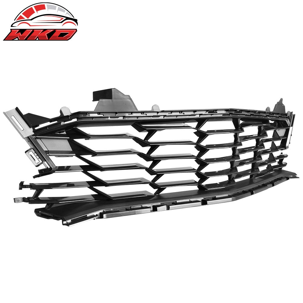 Fits 19-24 Chevy Camaro SS OE Style Front Bumper Lower Grille Grill Guard ABS