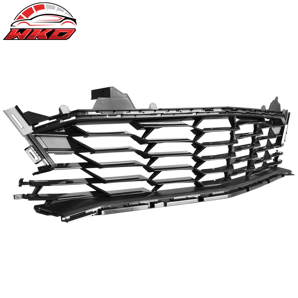 Fits 19-24 Chevy Camaro SS OE Style Front Bumper Lower Grille Grill Guard ABS