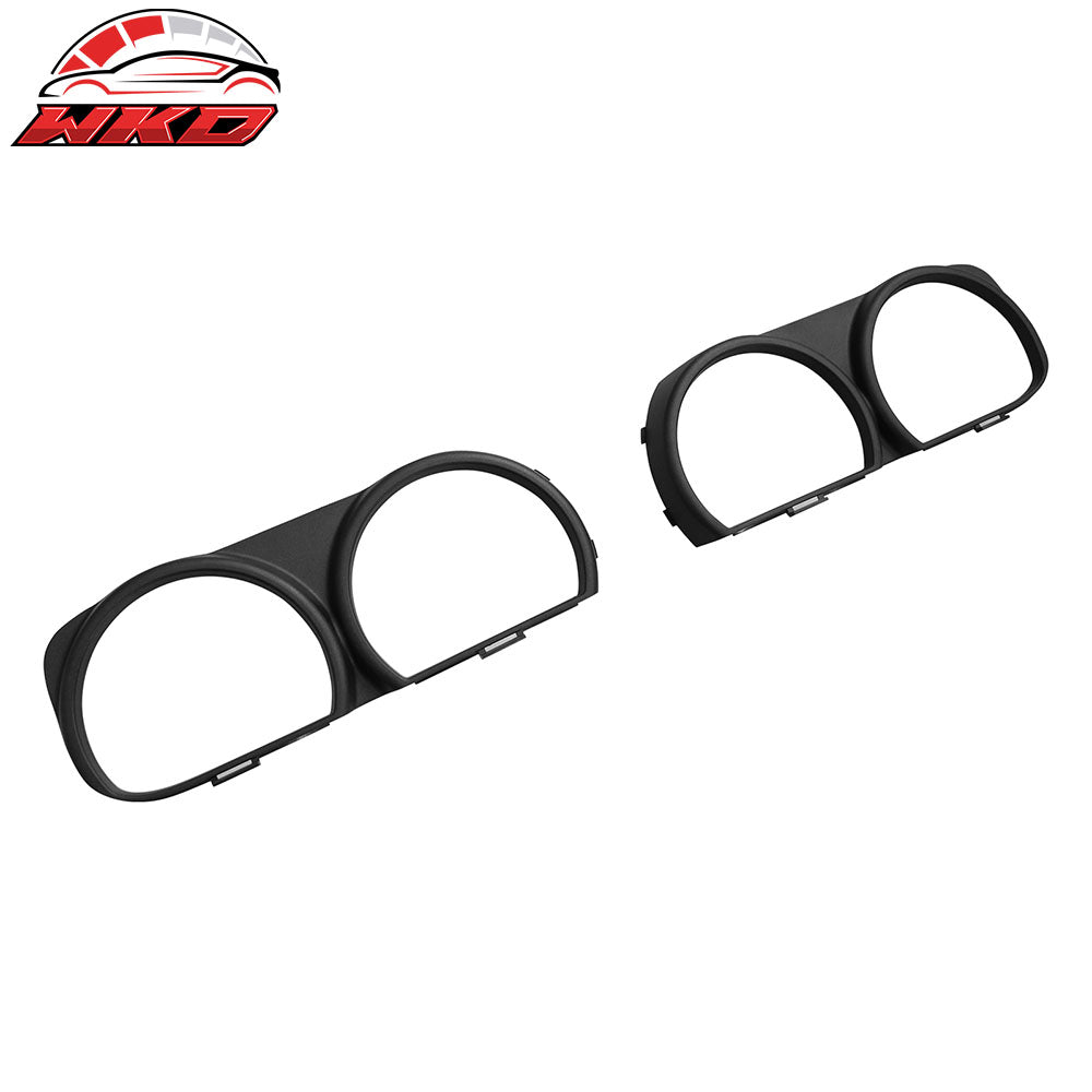 For 15-23 Challenger SRT Hellcat OE Style Upper Radiator Grille Headlight Bezels