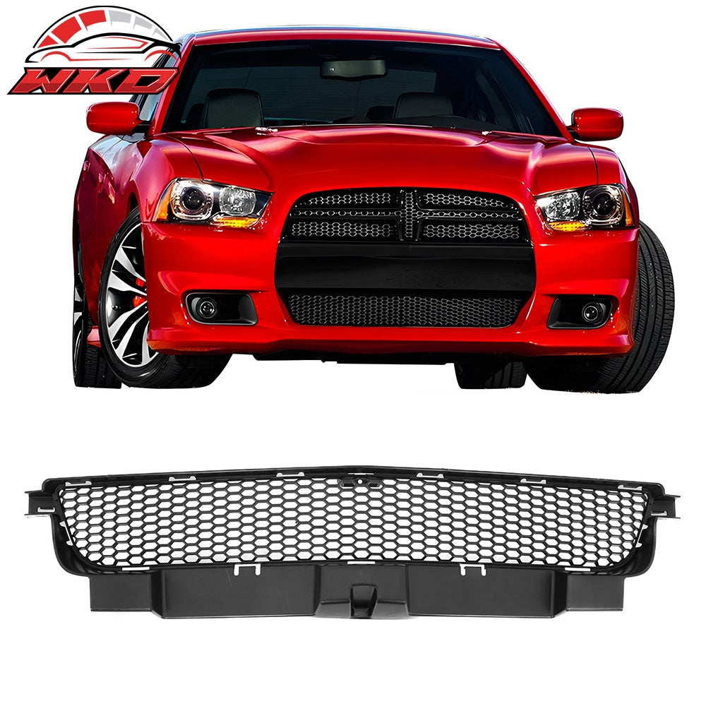 Fits 12-14 Dodge Charger SRT8 OE Style Front Lower Radiator Grille W/O ACC - PP