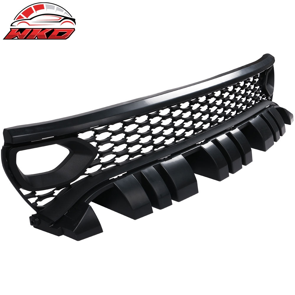 Fits 15-23 Dodge Charger SRT Scat Pack Daytona Upper Grille w/ Bezels Dual Inlet