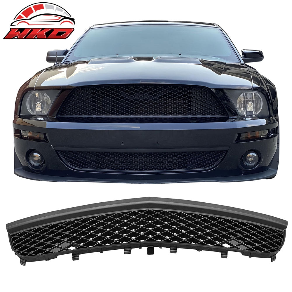Wholesale 07-09 Ford Mustang Shelby GT500 OE Style Front Bumper Lower Mesh Grille ABS