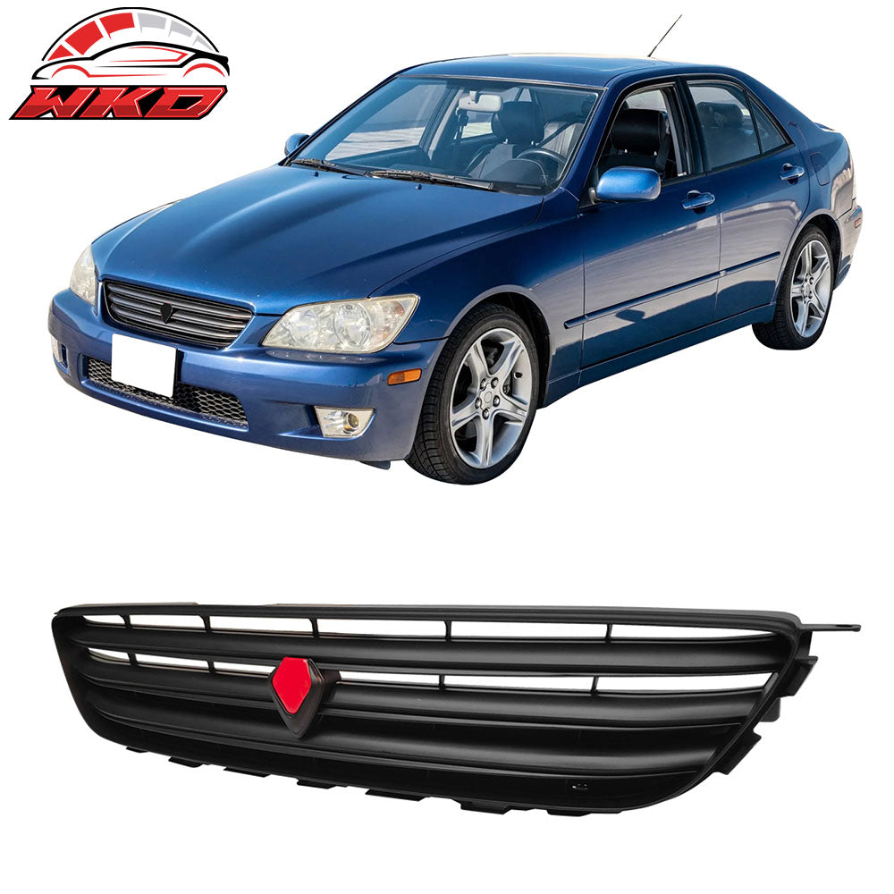 Fits 01-05 Lexus IS300 IS200 Altezza Style Front Upper Bumper Hood Grille ABS