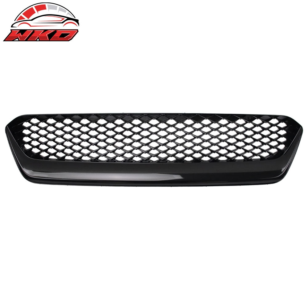 Wholesale 15-17 Subaru WRX STI JDM Style Front Bumper Upper Grille Gloss Black ABS