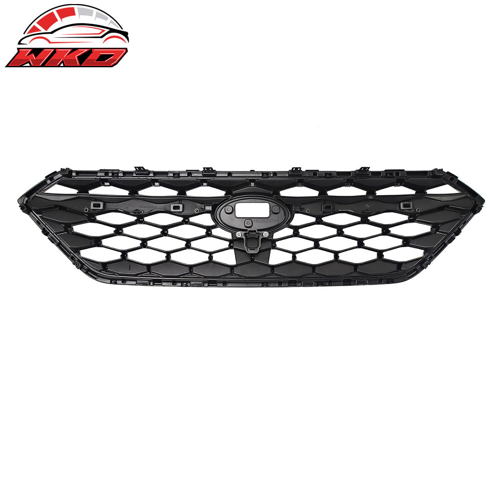 Fits 22-25 Subaru WRX JDM 1 Style Front Bumper Grille Replacement Gloss Black