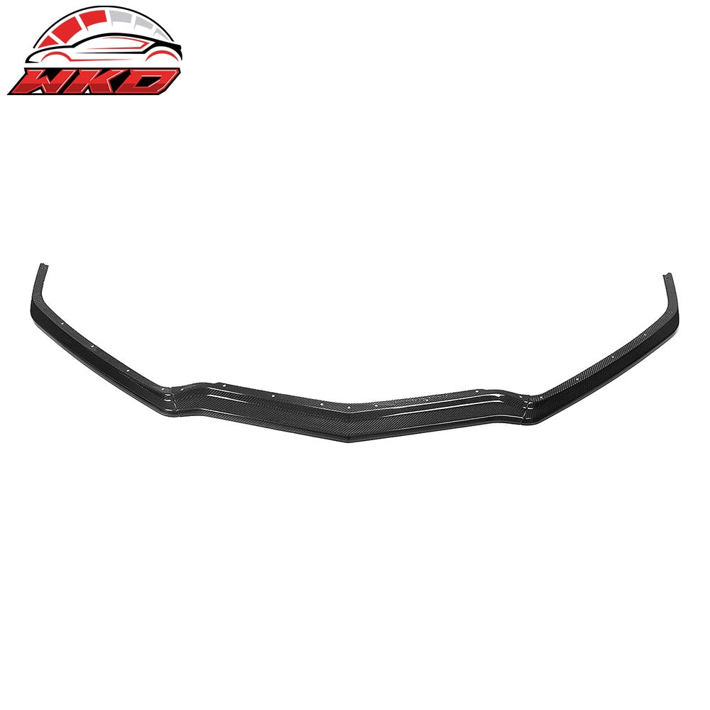 20-25 Chevy Corvette C8 Z51 Style Carbon Fiber Front Bumper Lip Spoiler 3PC | Wholesale