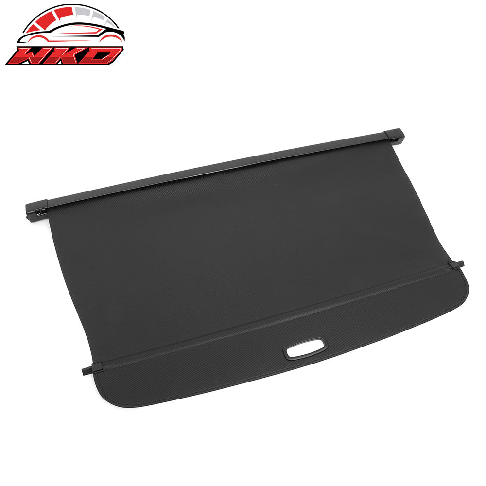 Fits 17-26 Audi Q7 SQ7 Carbon Fiber Print Retractable Cargo Cover Luggage Shade