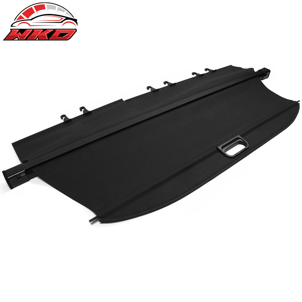 Fits 14-19 Toyota Highlander Black Cargo Cover Retractable Trunk Security Shade