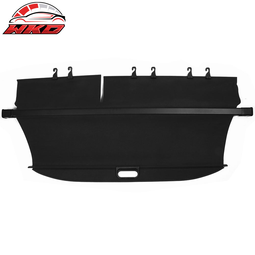 Fits 14-19 Toyota Highlander Black Cargo Cover Retractable Trunk Security Shade