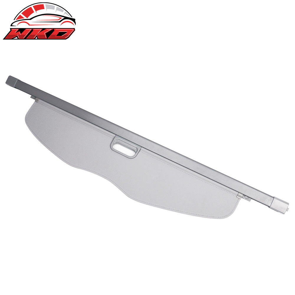 Fits 07-13 Acura MDX OE Style Retractable Rear Cargo Security Trunk Cover Grey