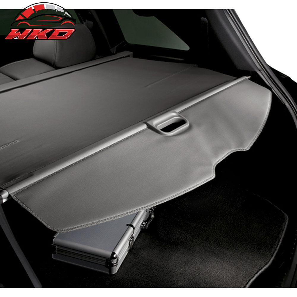 Fits 07-13 Acura MDX OE Style Retractable Rear Cargo Security Trunk Cover Grey