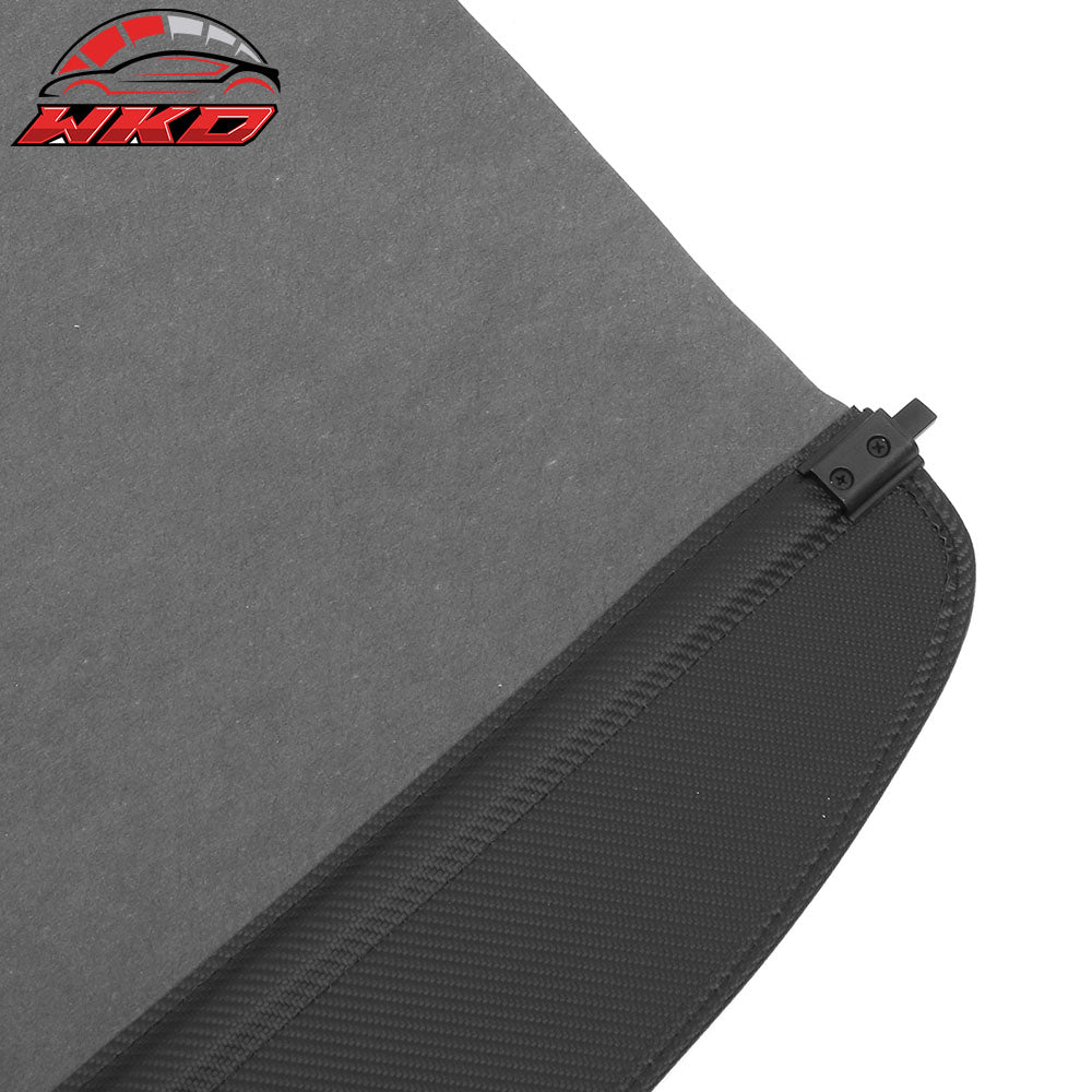 Fits 19-26 BMW X5 G05 & X5M F95 Carbon Fiber Print Retractable Rear Cargo Cover