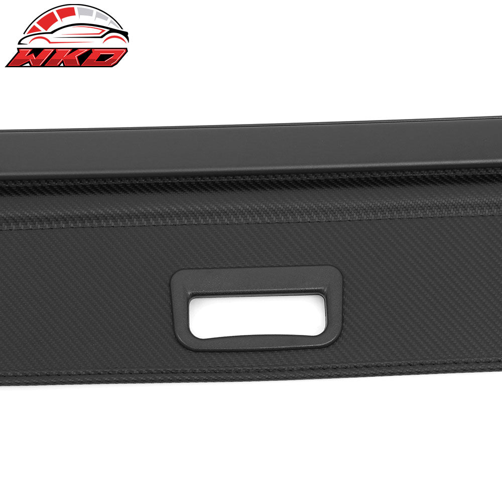 Fits 24-26 Chevrolet Blazer EV Carbon Fiber Print Retractable Rear Cargo Cover