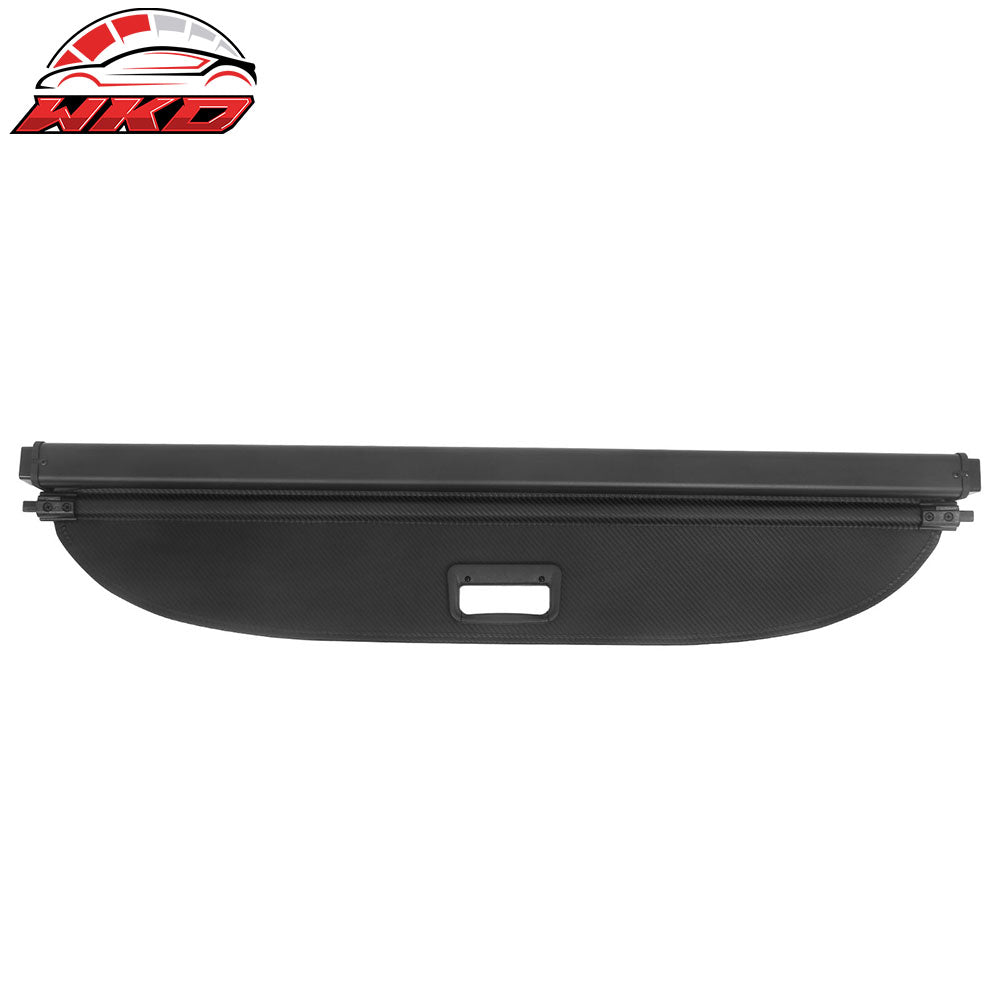 Fits 19-25 Cadillac XT4 Retractable Rear Trunk Cargo Cover Carbon Fiber Print