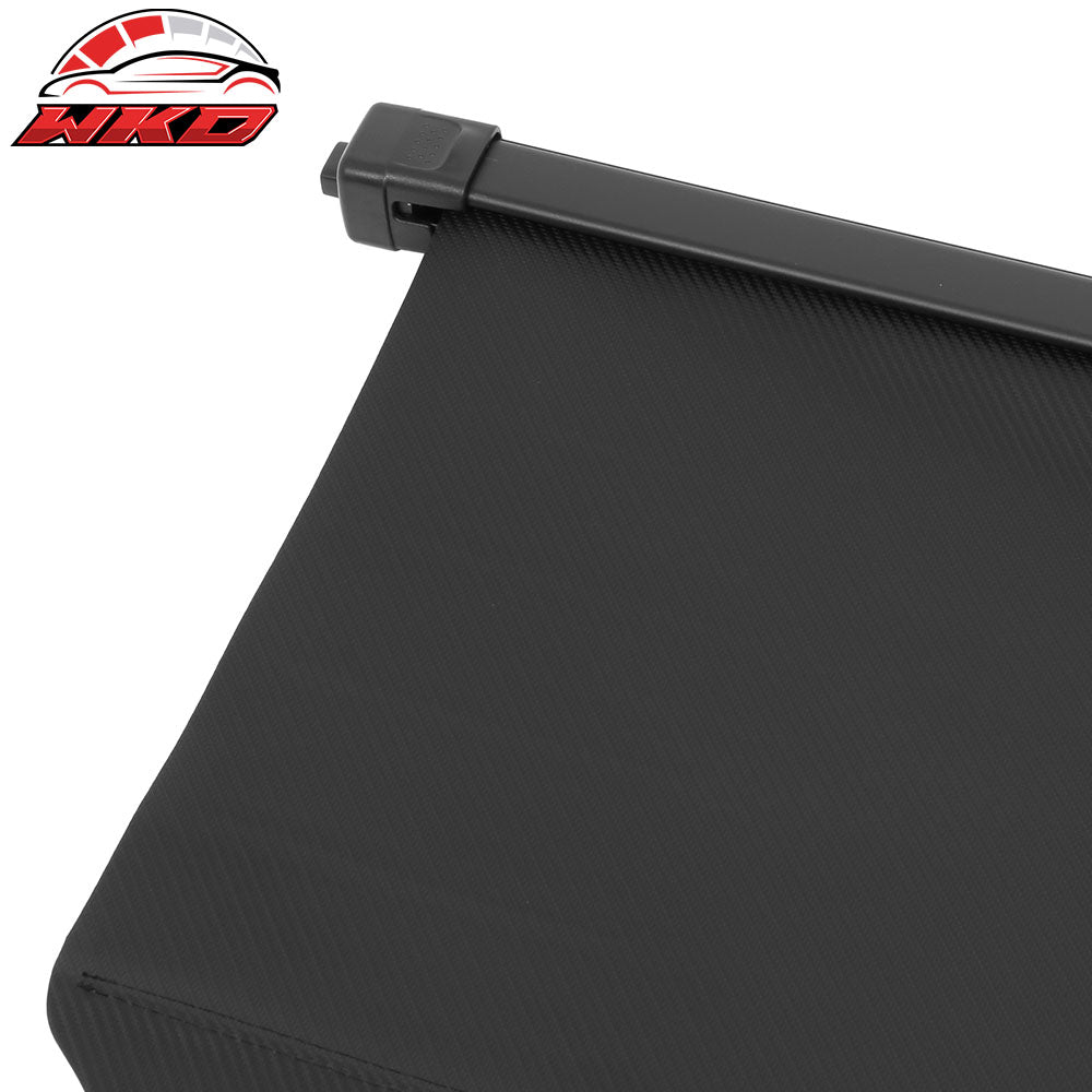 Fits 20-25 Cadillac XT6 Retractable Rear Trunk Cargo Cover Carbon Fiber Print