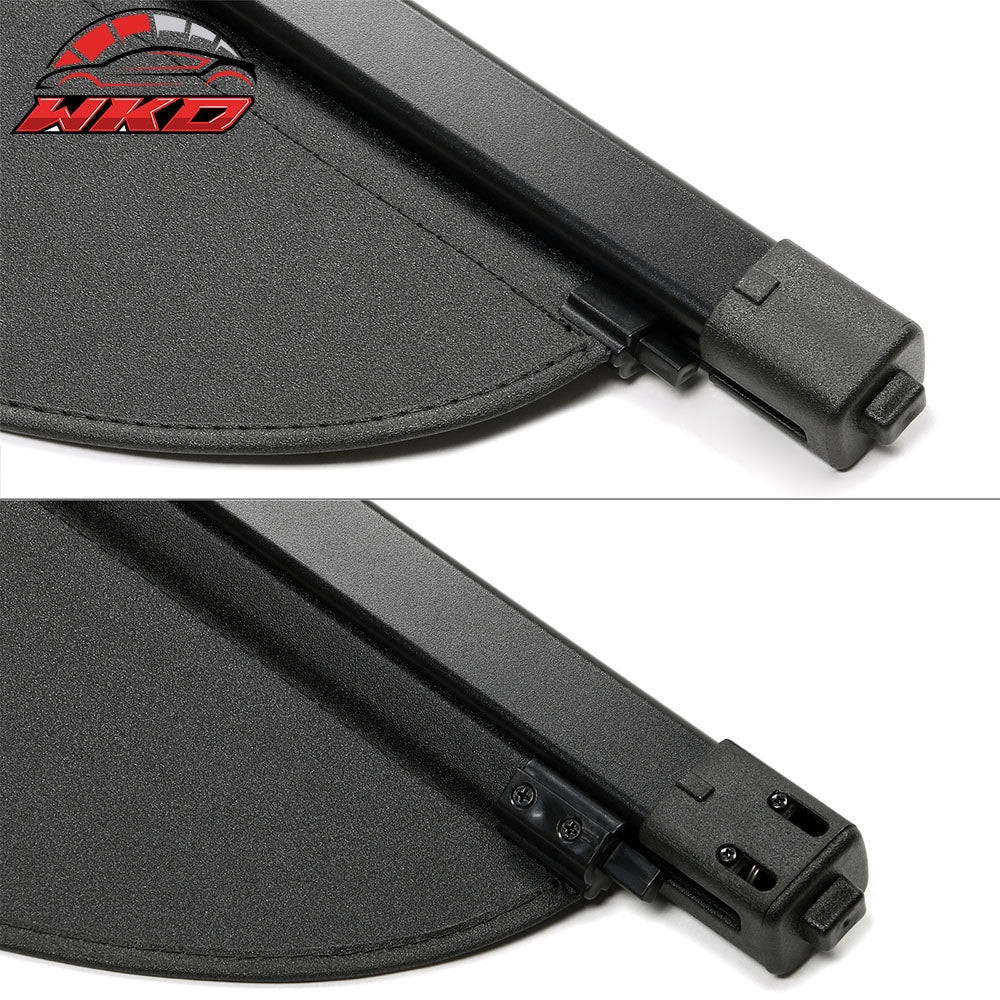 Fits 13-19 Ford Escape Black Rear Trunk Security Tonneau Cargo Shade Cover PVC