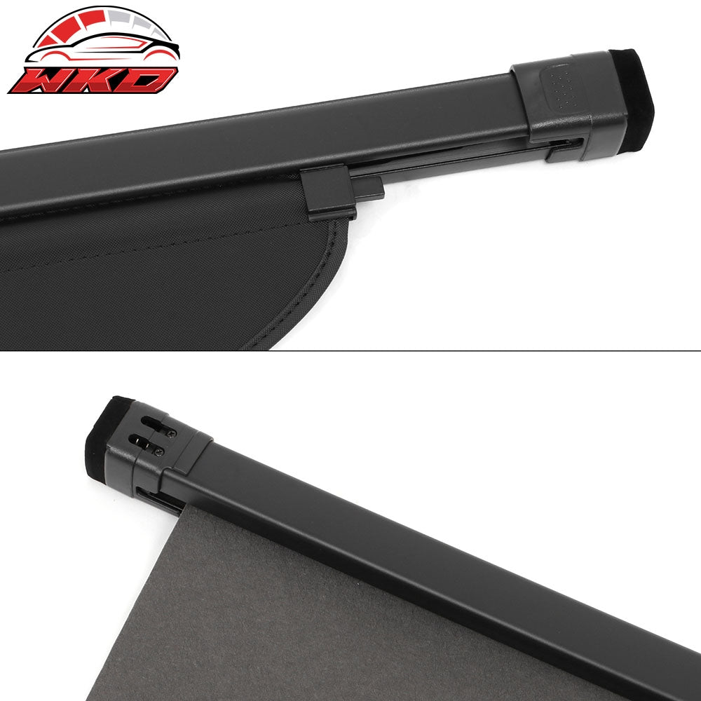 Fits 22-26 Genesis GV70 Cargo Cover Black Retractable Rear Trunk Luggage Shield