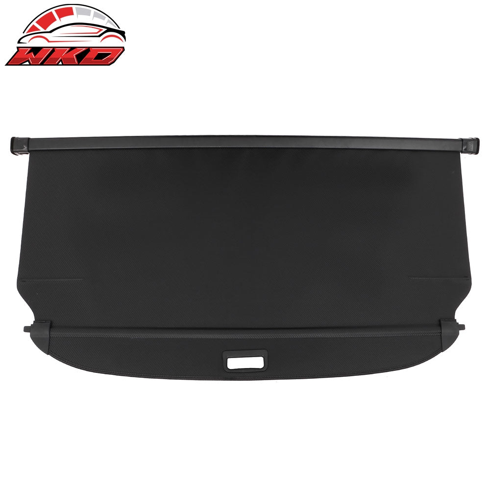 Fits 24-26 Hyundai Santa Fe Carbon Fiber Print Retractable Rear Cargo Cover
