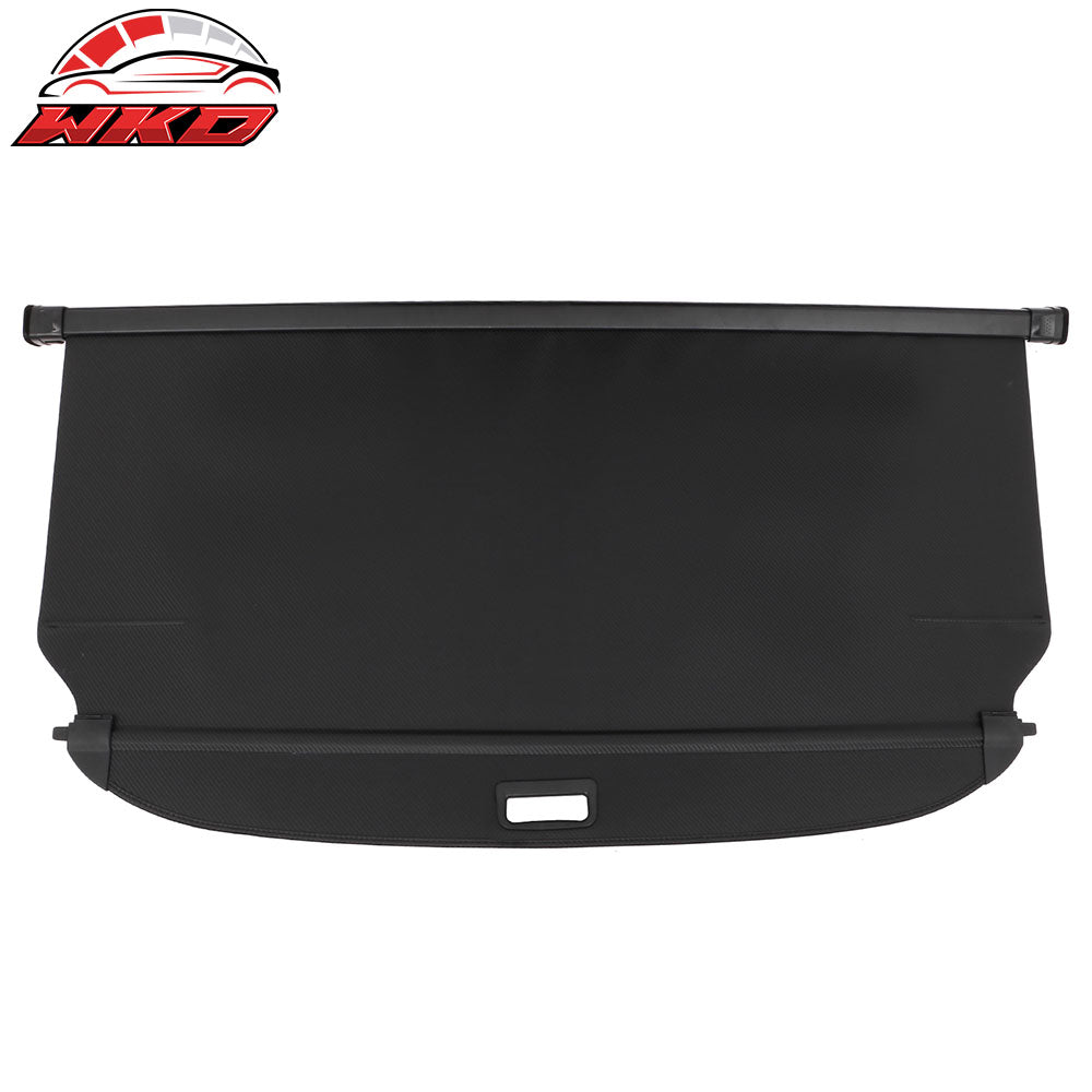 Fits 24-26 Hyundai Santa Fe Carbon Fiber Print Retractable Rear Cargo Cover