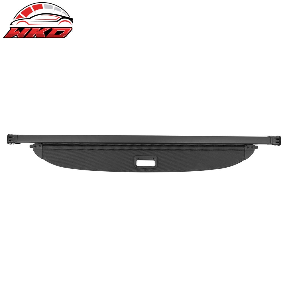 Fits 24-26 Hyundai Santa Fe Carbon Fiber Print Retractable Rear Cargo Cover