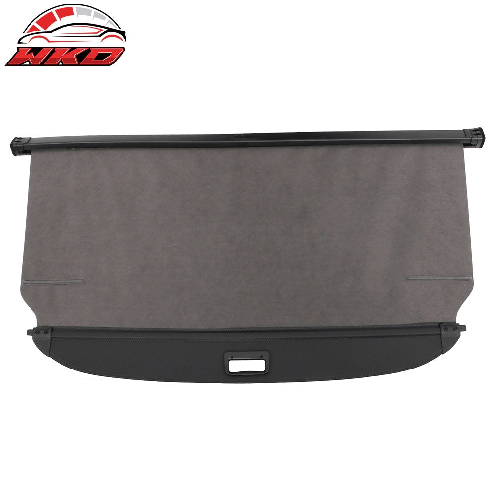 Fits 24-26 Hyundai Santa Fe Carbon Fiber Print Retractable Rear Cargo Cover