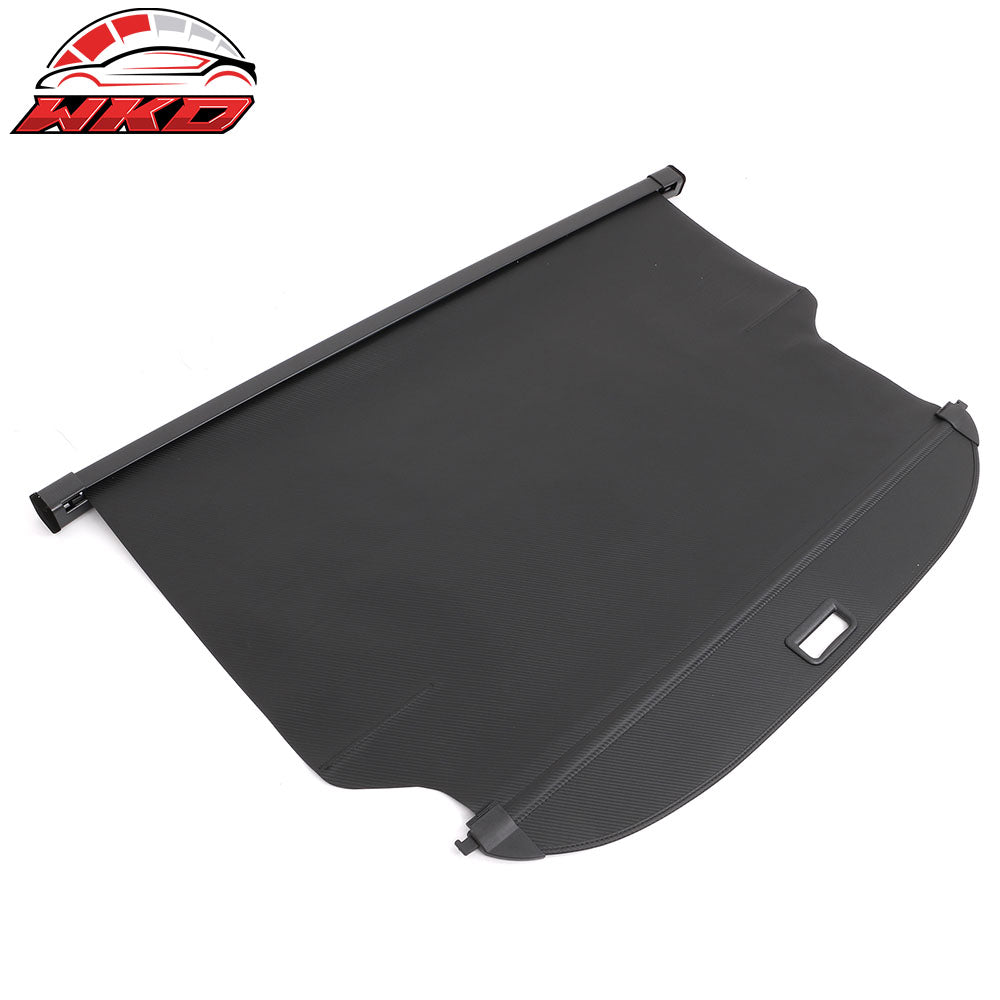 Fits 20-25 Kia Telluride Retractable Rear Trunk Cargo Cover Carbon Fiber Print