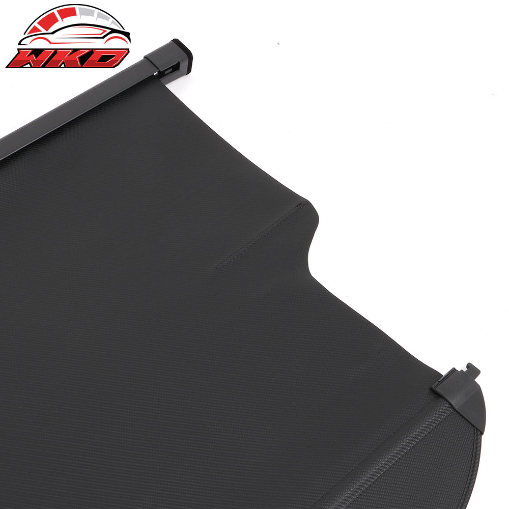 Fits 20-25 Kia Telluride Retractable Rear Trunk Cargo Cover Carbon Fiber Print